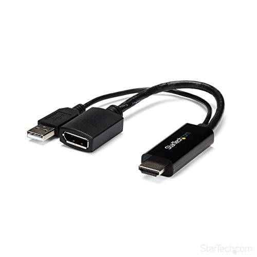 StarTech.com 4K HDMI to DisplayPort Video Adapter