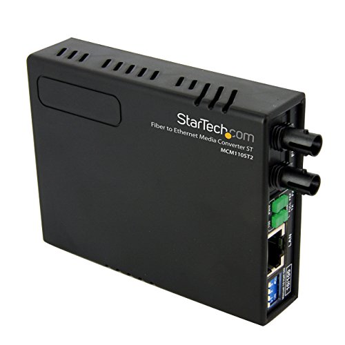 StarTech.com Ethernet to Fiber Optic Media Converter - Reliable and Convenient