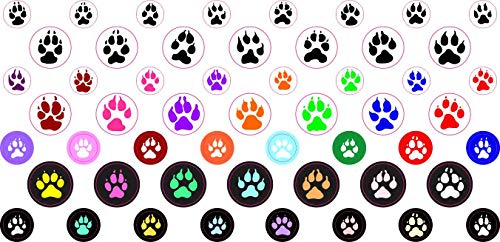 StickerTalk Paw Print Camera Dots Webcam Covers