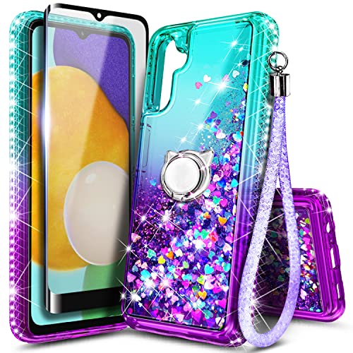 Stylish Glitter Liquid Floating Waterfall Case for Samsung Galaxy A54 5G