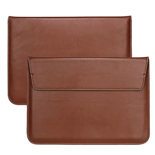 Stylish PU Leather Laptop Sleeve for 12-13 inch Devices