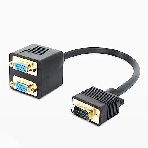 Suckoo 2 Port VGA Video Cable Splitter