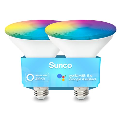 Sunco PAR38 Smart LED Bulbs