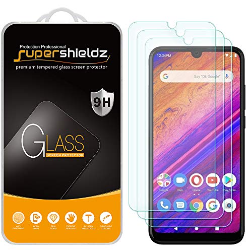 Supershieldz (3 Pack) Designed for BLU Vivo XL5 Tempered Glass Screen Protector, Anti Scratch, Bubble Free