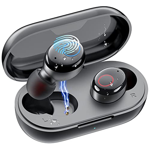 SUPFINE Wireless Earbuds with Bluetooth 5.3, Waterproof, and Deep Bass