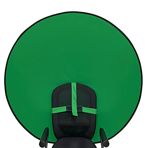 Sutekus Portable Green Screen Chair Backdrop
