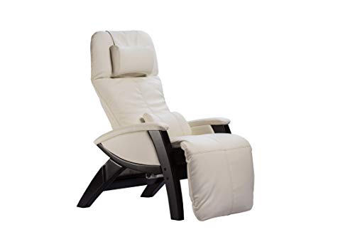 Svago ZGR Plus Zero Gravity Chair (SV395) Vibration Massage Power Recline Memory Foam Pillow Heat Therapy (Snowfall/Black)