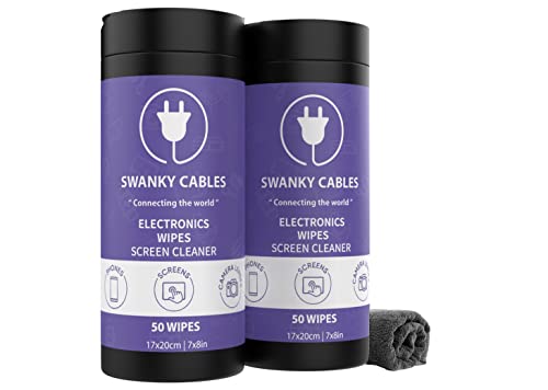 Swanky Cables Screen Cleaner Wipes
