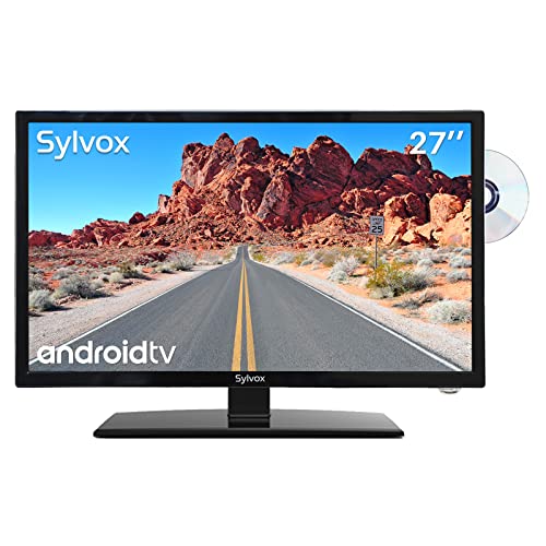SYLVOX 27 Inch Smart TV with DVD Player and WiFi