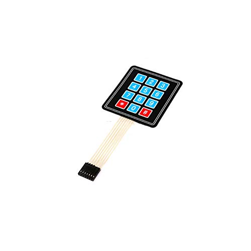 Taidacent 10 pcs Membrane Switch Keypad Button Module