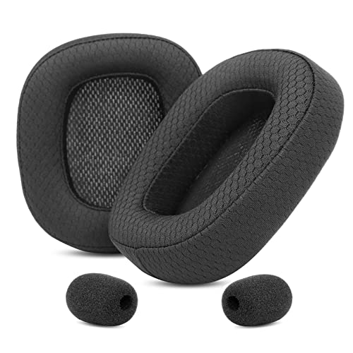 TaiZiChangQin Ear Pads Ear Cushions Mic Foam Kit Earpads Replacement
