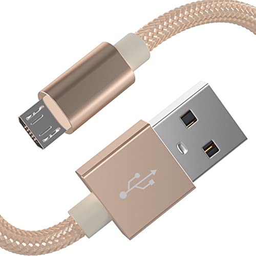TALK WORKS Micro USB Cable - Fast Charging Cord for Samsung Galaxy S6/S7