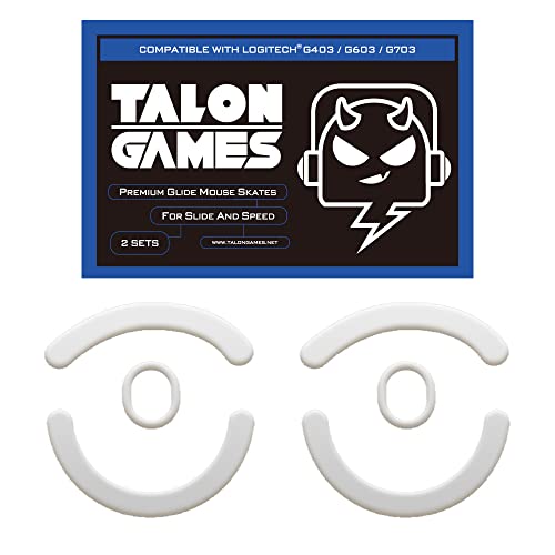 TALONGAMES Rounded Curved Edges Mouse Feet Skates