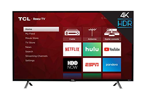 TCL 49" 4-Series 4K UHD HDR Roku 2017 Smart TV