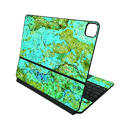 Teal Marble Skin for Apple Magic Keyboard for iPad Pro 12.9" (5th Generation)