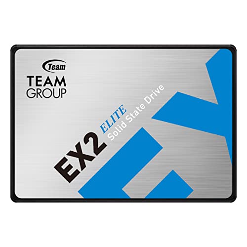 TEAMGROUP EX2 1TB 3D NAND TLC 2.5 Inch SATA III Internal Solid State Drive SSD