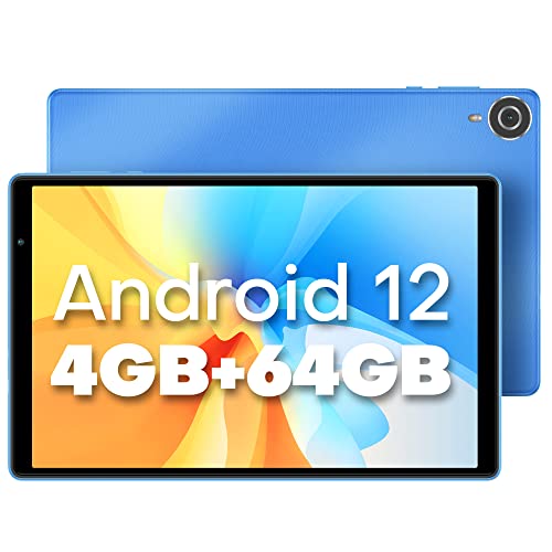 Android Tablet 10 inch, Android 12 Tablet, 6GB RAM 64GB ROM, 512GB Expand  Android Tablet with Dual Camera, 5G & 2.4G WiFi, Bluetooth, 8000mAh, HD