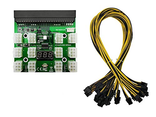 Tekit Mining Power Supply Unit with Breakout Board and Cables