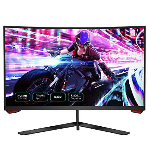 TEWELL 24in Curved Gaming Monitor