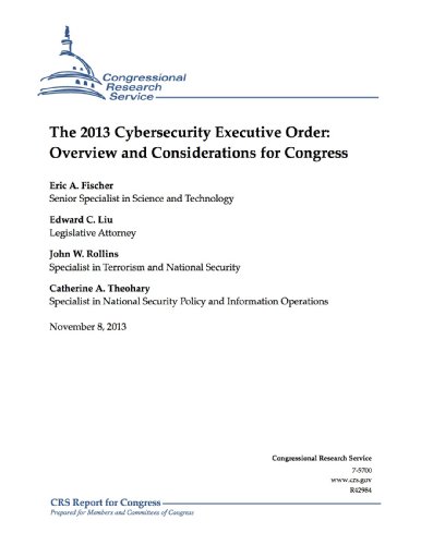 The 2013 Cybersecurity Executive Order