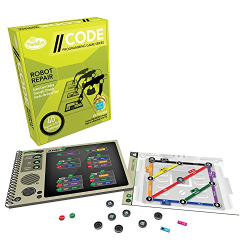 Think Fun Robot Repair Coding Board Game and STEM Toy