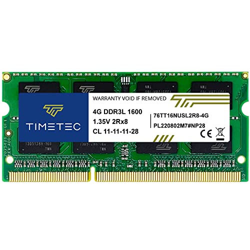 Timetec 4GB DDR3L / DDR3 RAM Module Upgrade