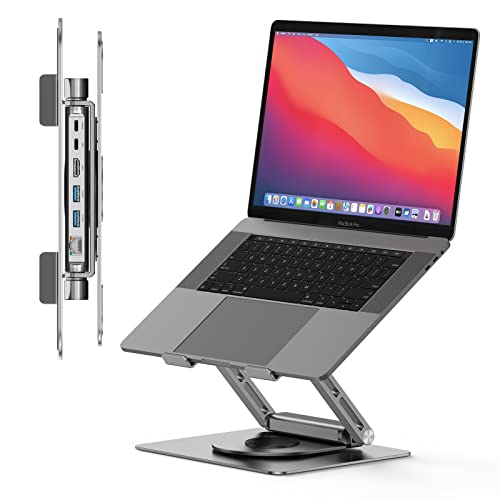 TOBENONE USB C Laptop Docking Station Stand