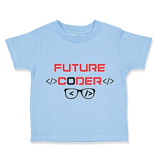 Toddler T-Shirt Future Coder Geek Coding Baby Tee