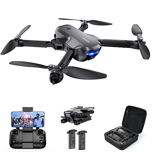 TOMZON T4W Drones with 2K Camera for Adults
