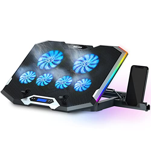 TopMate C11 Laptop Cooling Pad - RGB Gaming Notebook Cooler