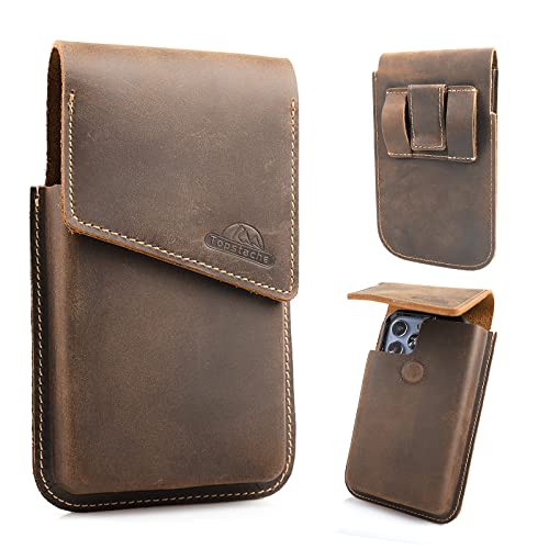 Topstache Leather Phone Holster