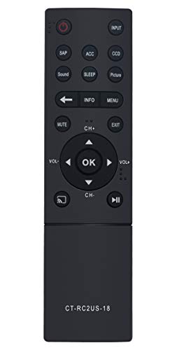 Toshiba CT-RC2US-18 Replacement Remote Control