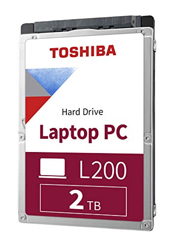 Toshiba HDWL120XZSTA L200 2TB Laptop PC Internal Hard Drive