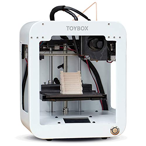 Toybox 3D 1-Touch Kid-Friendly Childrens Toy Printer and 1 Coconut Printer Food Starter Bundle