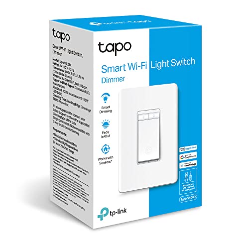 TP-Link Tapo Smart Dimmer Switch - Versatile Lighting Control