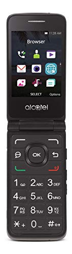 TracFone Carrier-Locked Alcatel MyFlip 4G Prepaid Flip Phone