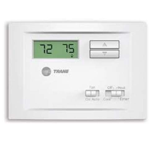 Trane Thermostat 2 Heat 1 Cool/HEATPUMP, White Replaces TCONT401AN21MAA