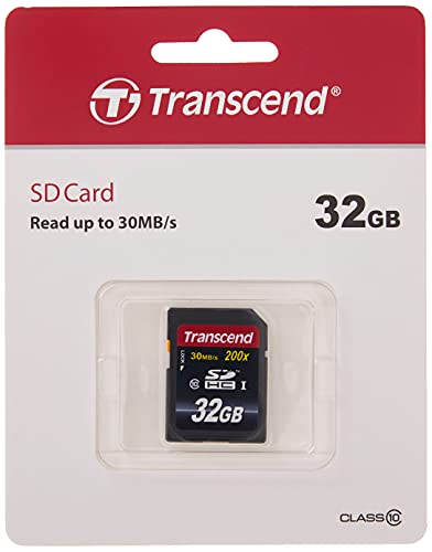Transcend 32GB SDHC Flash Memory Card