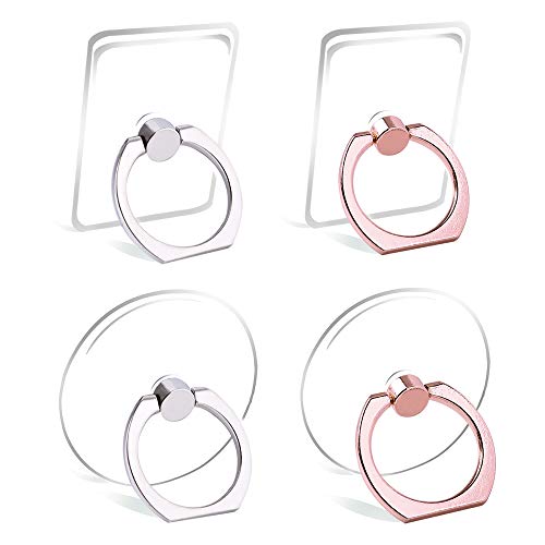Transparent Cell Phone Ring Holder Stand