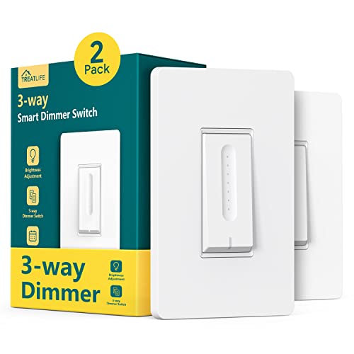 TREATLIFE Smart Dimmer Switch 2 Pack