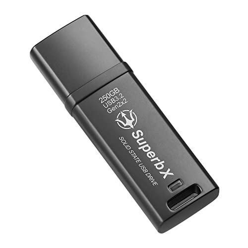 TRIDENITE Portable SSD 250GB USB Drive