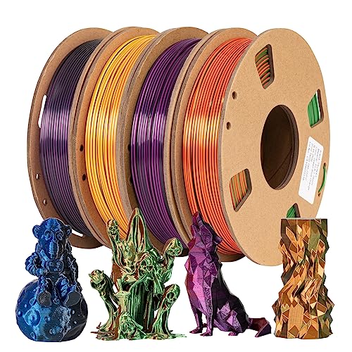 TRONXY Silk PLA Filament Tri Color Set