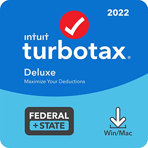 TurboTax Deluxe 2022 Tax Software: Efficient Tax Filing Solution