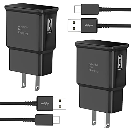 Type C Fast Charger Kit for Samsung Galaxy - 2-Pack