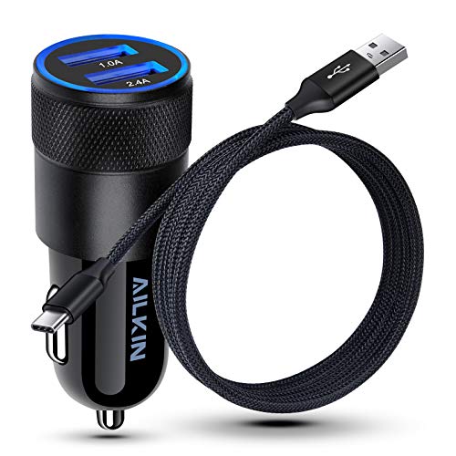 Type C USB Car Charger for Samsung Galaxy and Google Pixel