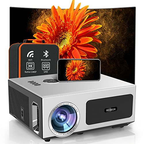 Ultra Clear 4K Projector with Auto Focus and WiFi/Bluetooth Support