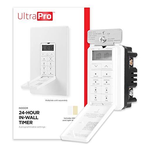 UltraPro 24-Hour Digital In-Wall Timer