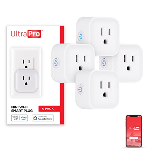 UltraPro Smart Plug WiFi Outlet, Smart Home, Smart Switch, Smart Outlet
