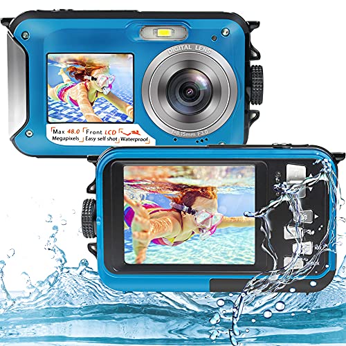 Underwater Camera Full HD 2.7K 48MP Waterproof Camera