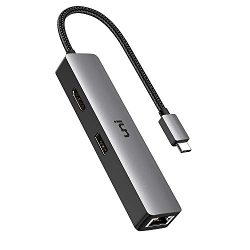 Uni USB-C Hub with Ethernet, HDMI, and USB Ports